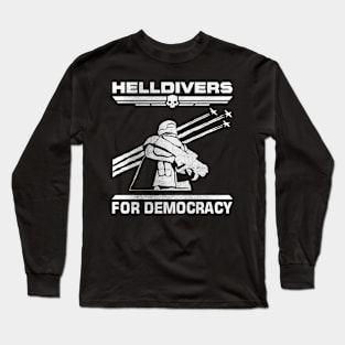 helldivers-for-democracy Long Sleeve T-Shirt